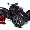 Black Panther wrap for Ryker in Purple