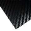 A close up of this revolutionary Carbon fiber film
