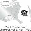 Spyder F3 Paint Protection kit- Full front and tank pieces included in kit