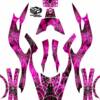 The new Black Widow graphic kit for RS Spyders, in pink