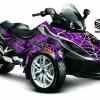 Preview of the new Black Widow graphic kit for RS Spyders, in purple